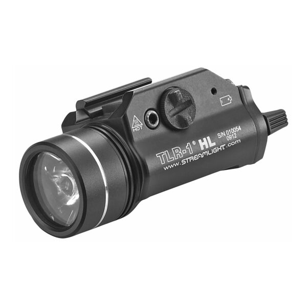 Streamlight TLR-1 HL High Lumen Rail Mounted Tactical Light Black