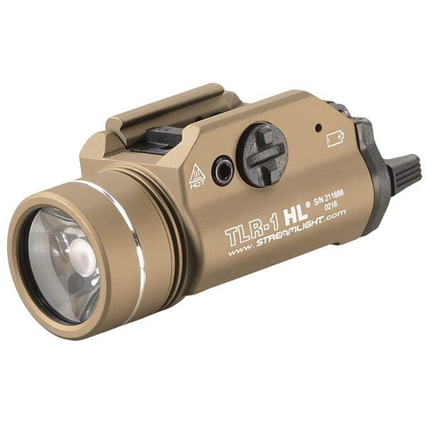 Streamlight TLR-1 HL High Lumen Rail Mounted Tactical Light FDE
