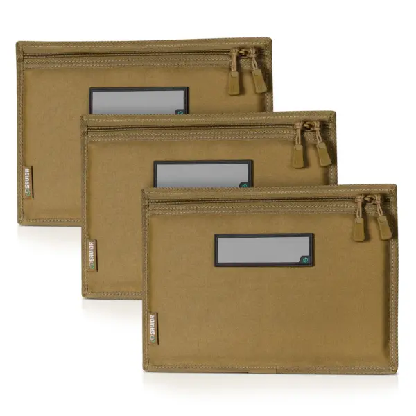 Savior Pistol Sleeve For Specialist Range Bag (3-Pack) FDE