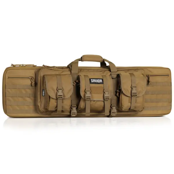Savior American Classic Double Rifle Bag - 42" FDE